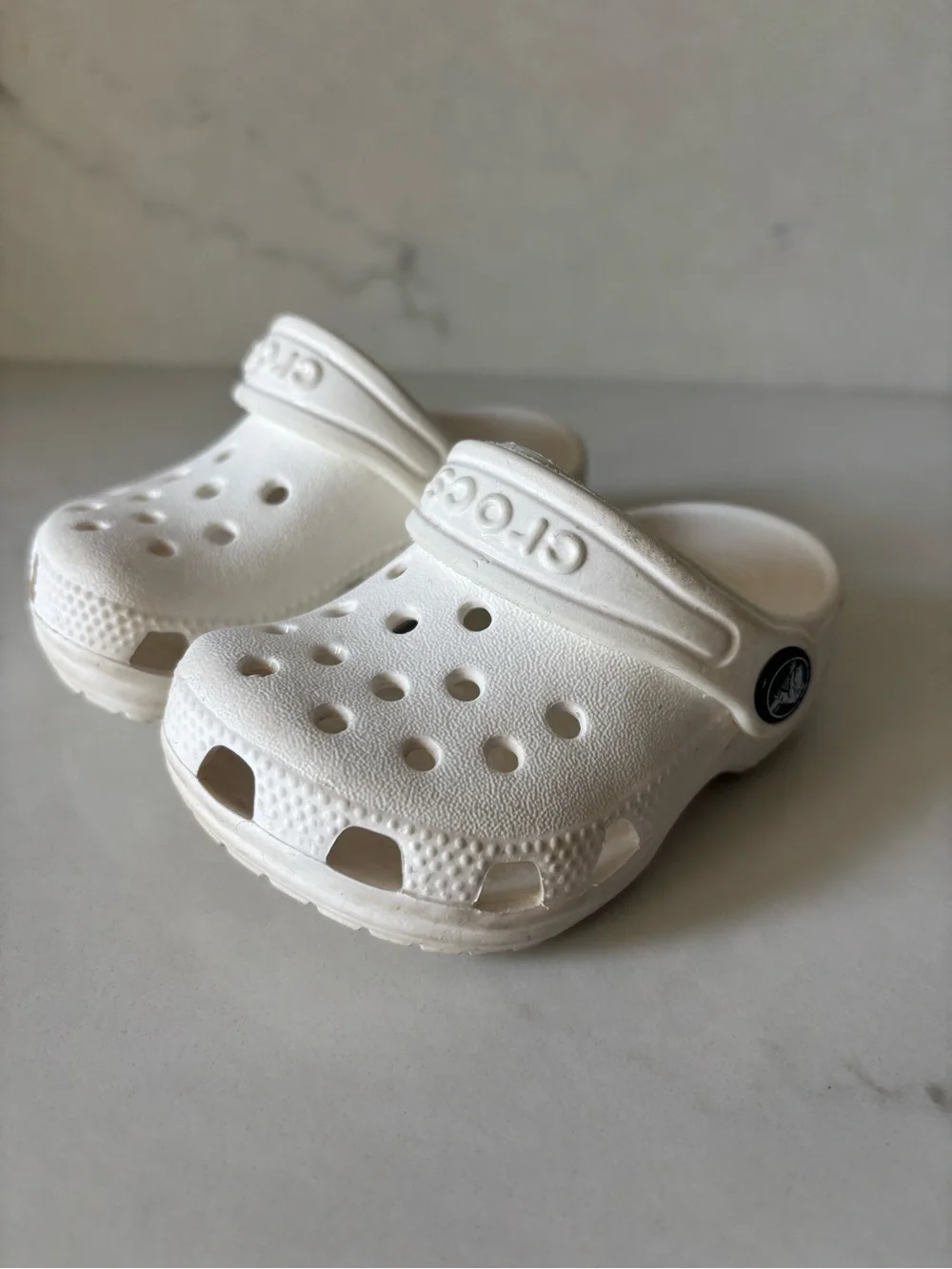 Baby size 2 CROCS Kids Classic Clog - White